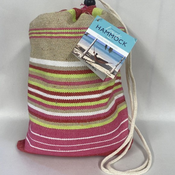 Tree Anchored Lounge Hammock Indoor / Outdoor 78" X 31” Up to 280 Lbs NEW IN BAG - Picture 1 of 4